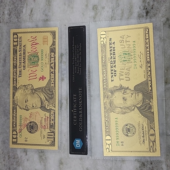 Gold Banknote Collection Set - Picture 3 of 7